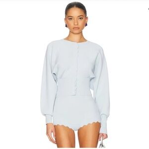Helsa Elvira Cardigan - Light Blue